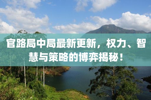 官路局中局最新更新，权力、智慧与策略的博弈揭秘！