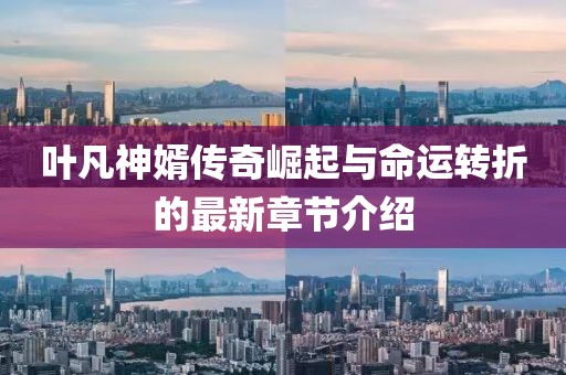 叶凡神婿传奇崛起与命运转折的最新章节介绍