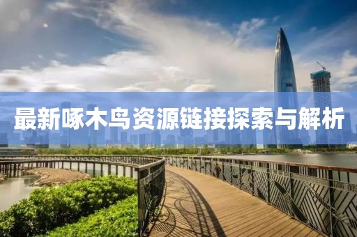 最新啄木鸟资源链接探索与解析