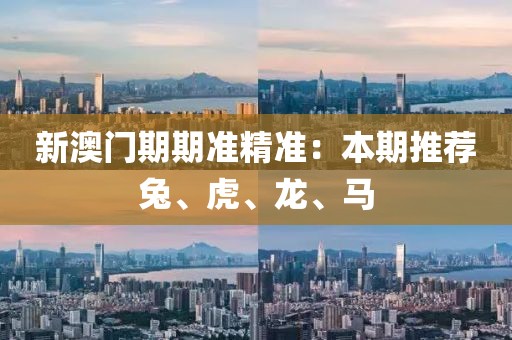 新澳门期期准精准：本期推荐兔、虎、龙、马