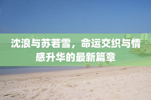 沈浪与苏若雪，命运交织与情感升华的最新篇章