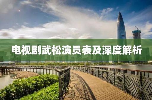 电视剧武松演员表及深度解析