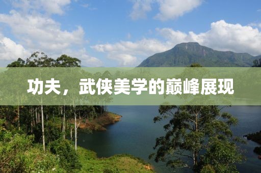 功夫，武侠美学的巅峰展现