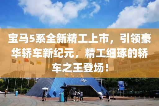 宝马5系全新精工上市，引领豪华轿车新纪元，精工细琢的轿车之王登场！