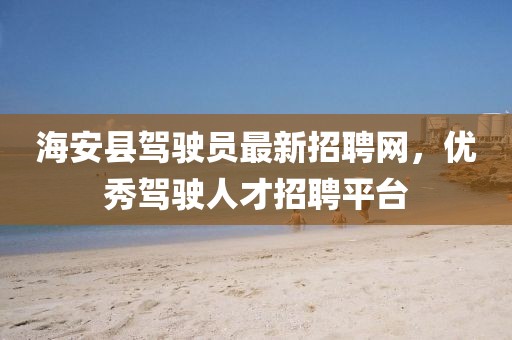 海安县驾驶员最新招聘网，优秀驾驶人才招聘平台