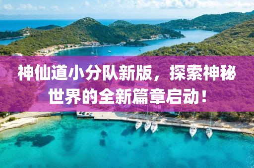 神仙道小分队新版，探索神秘世界的全新篇章启动！