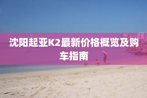 沈阳起亚K2最新价格概览及购车指南
