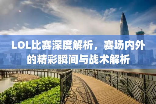 LOL比赛深度解析，赛场内外的精彩瞬间与战术解析