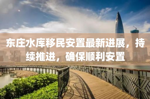 东庄水库移民安置最新进展，持续推进，确保顺利安置