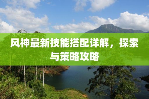 风神最新技能搭配详解，探索与策略攻略