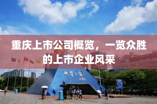 重庆上市公司概览，一览众胜的上市企业风采