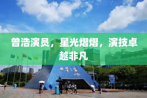 曾浩演员，星光熠熠，演技卓越非凡