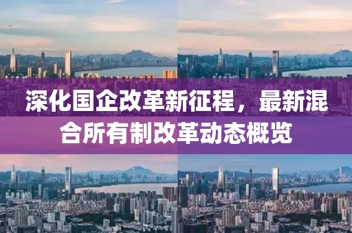 深化国企改革新征程，最新混合所有制改革动态概览