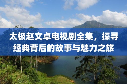 太极赵文卓电视剧全集，探寻经典背后的故事与魅力之旅