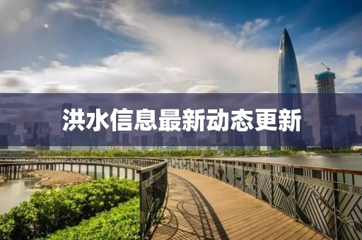 洪水信息最新动态更新