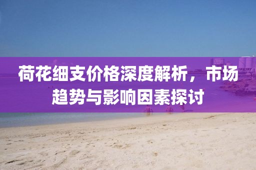 荷花细支价格深度解析，市场趋势与影响因素探讨