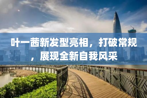 叶一茜新发型亮相，打破常规，展现全新自我风采