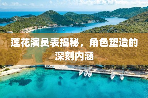 莲花演员表揭秘,角色塑造的深刻内涵