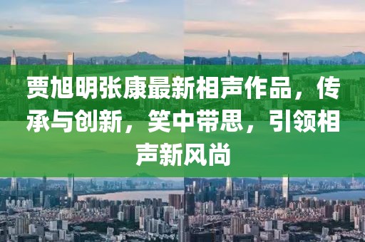 贾旭明张康最新相声作品,传承与创新,笑中带思,引领相声新风尚