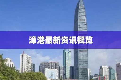 漳港最新资讯概览