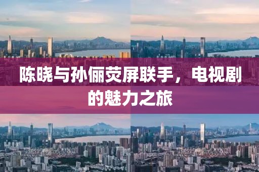 陈晓与孙俪荧屏联手，电视剧的魅力之旅