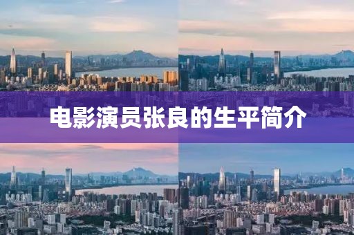 电影演员张良的生平简介
