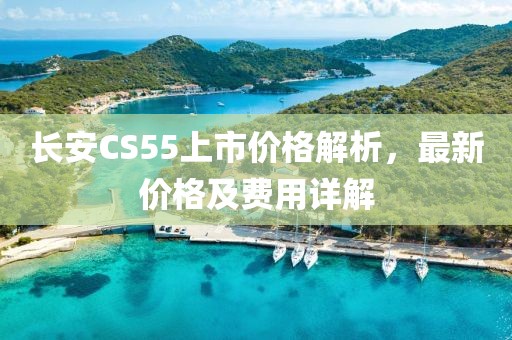 长安CS55上市价格解析，最新价格及费用详解
