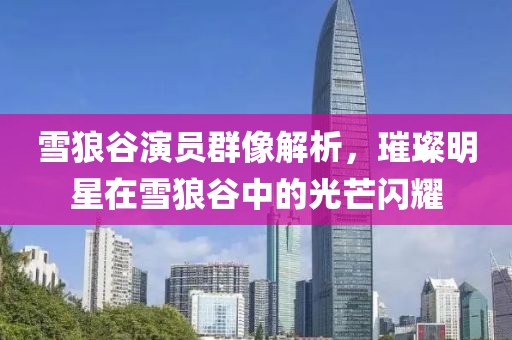 雪狼谷演员群像解析，璀璨明星在雪狼谷中的光芒闪耀