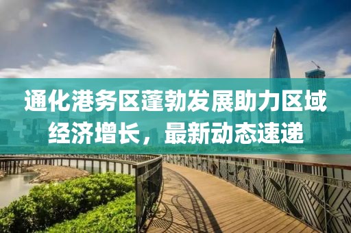 通化港务区蓬勃发展助力区域经济增长，最新动态速递
