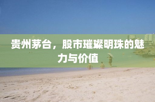 贵州茅台，股市璀璨明珠的魅力与价值
