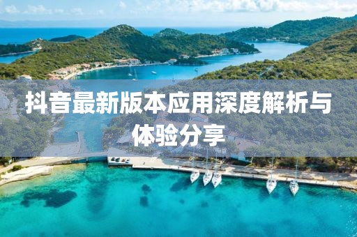 抖音最新版本应用深度解析与体验分享