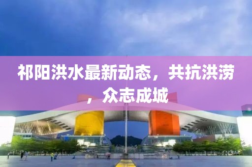 祁阳洪水最新动态，共抗洪涝，众志成城
