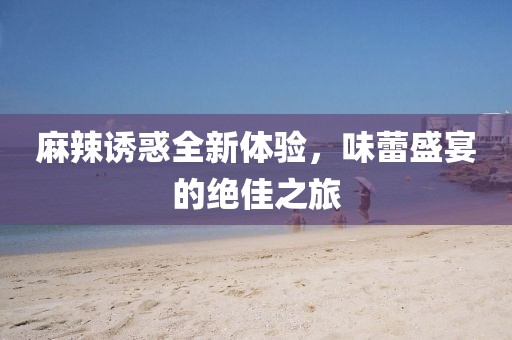 麻辣诱惑全新体验，味蕾盛宴的绝佳之旅