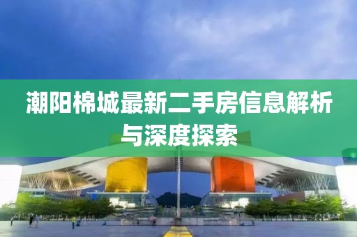 潮阳棉城最新二手房信息解析与深度探索