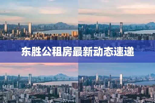 东胜公租房最新动态速递