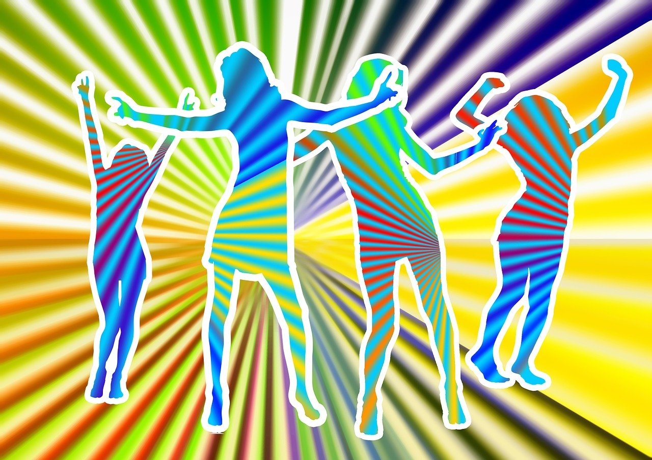 舞动生命的韵律，动漫跳舞图片赏析